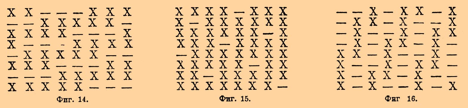 Переплетения нитей в тканях. Рис. 10