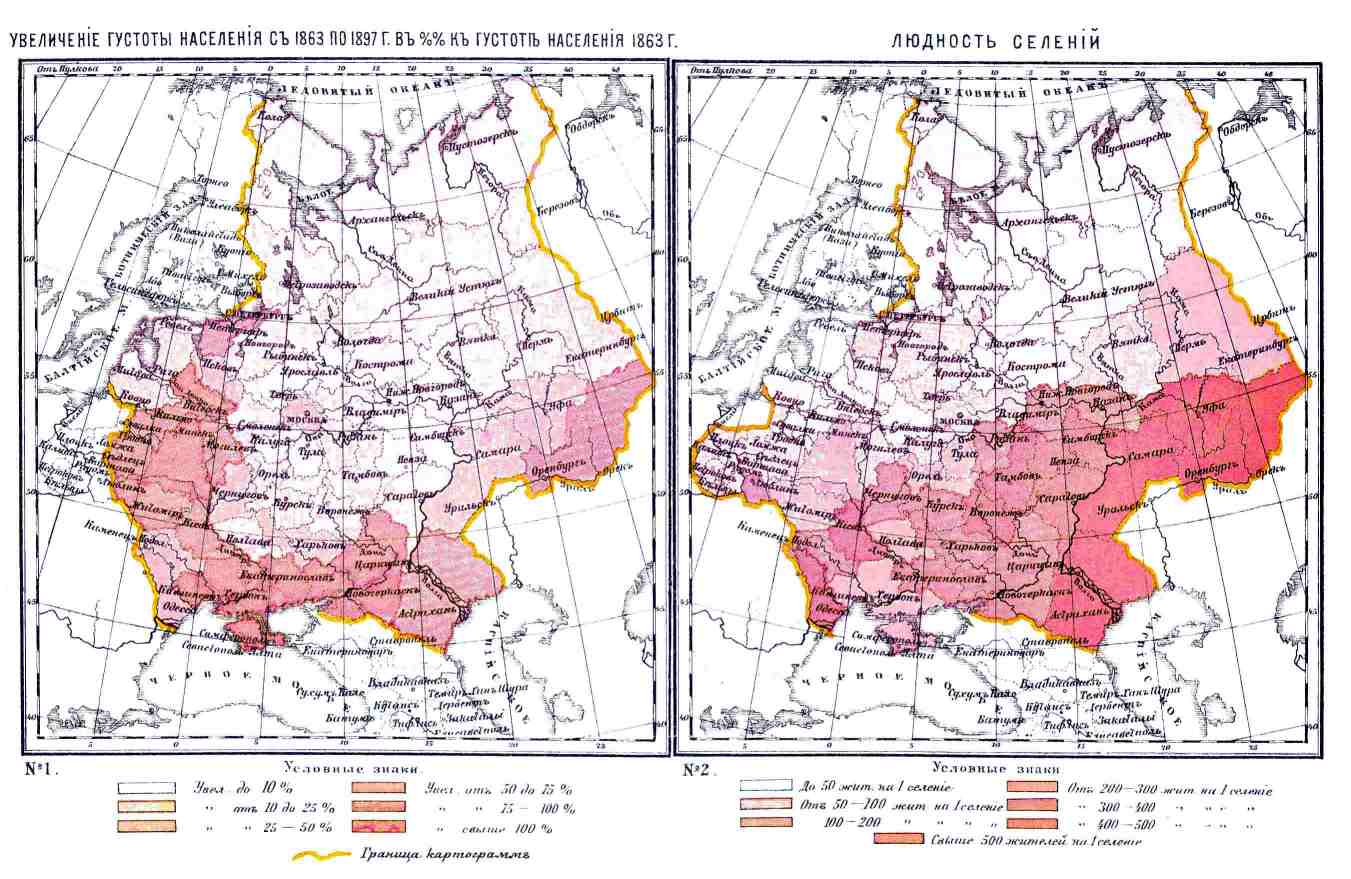 Россия. Население: Статистика населения. Рис. 1