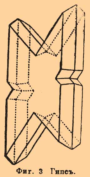 Двойник, в кристаллографии. Рис. 2