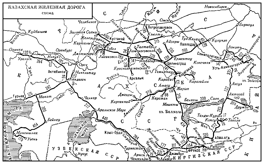 Казахская железная дорога