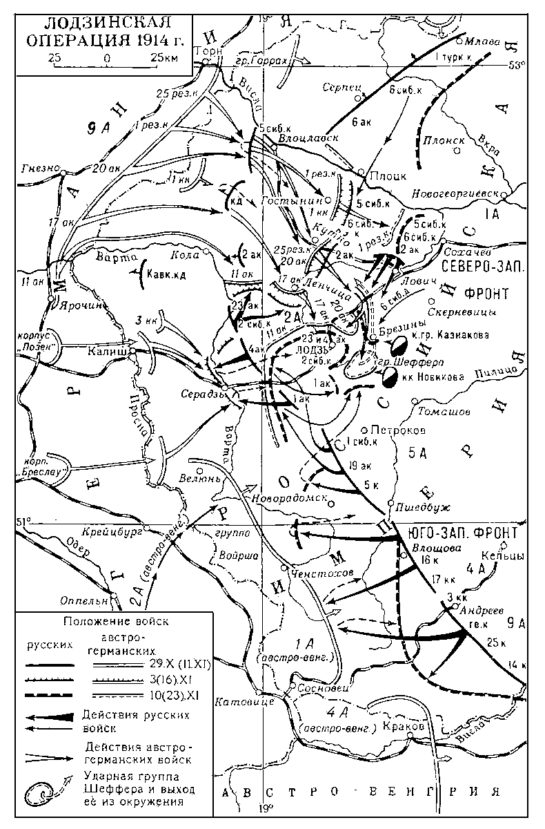 Лодзинская операция 1914