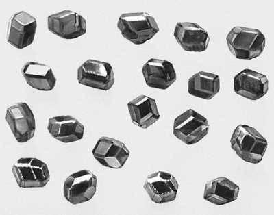 Синтетические кристаллы. Рис. 9