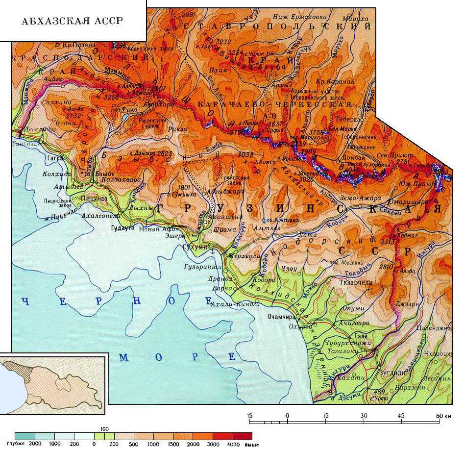Абхазскую карту. Абхазия на карте. Абхазия на карте фото. Физическая карта Абхазии. Абхазская АССР.