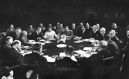 Потсдамская конференция 1945
