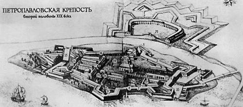 Петропавловская крепость. Рис. 3