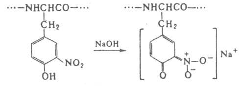 ксантопротеиновая реакция