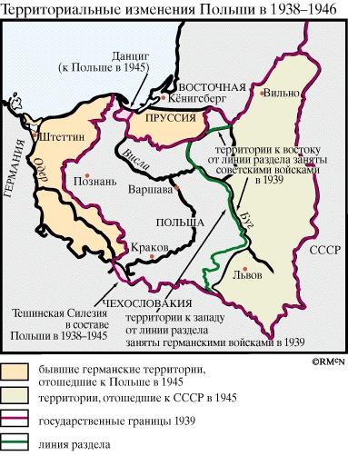 ПОЛЬША. ИСТОРИЯ c 1772. Рис. 3