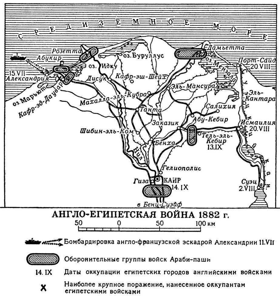 АНГЛО-ЕГИПЕТСКАЯ ВОЙНА 1882
