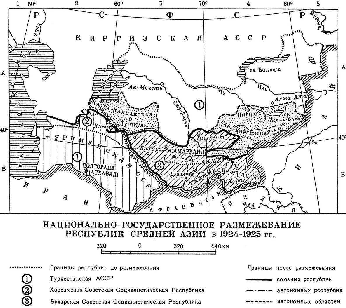 НАЦИОНАЛЬНО-ГОСУДАРСТВЕННОЕ РАЗМЕЖЕВАНИЕ СОВЕТСКИХ РЕСПУБЛИК СРЕДНЕЙ АЗИИ
