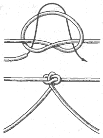 Поводковый на основе простого узла